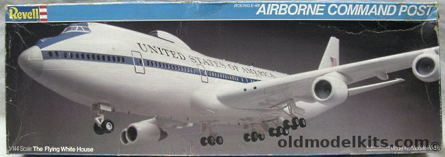 Revell 1/144 Boeing E-4B Airborne Command Post (747) - The Flying White House, 4520 plastic model kit